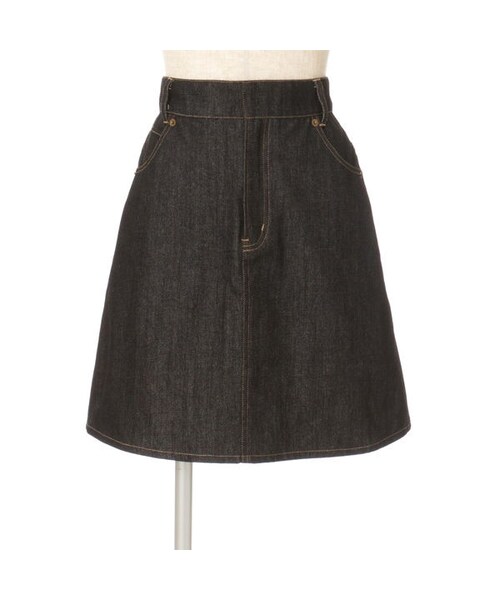 F i.n.t（フィント）の「デニムミニスカート/F i.n.t（デニムスカート・レディース・その他）」の2枚目の写真