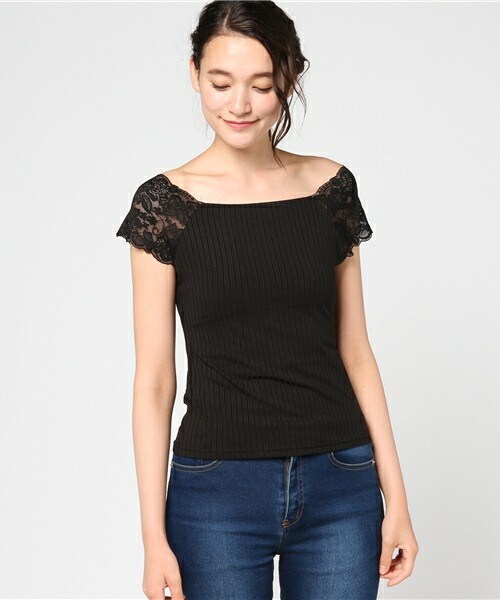 archives（アルシーヴ）の「変型タンクトップ（Tシャツ/カットソー・レディース・オフホワイト/シルバーグレー/ブラック/オレンジ・MEDIUM）」の5枚目の写真