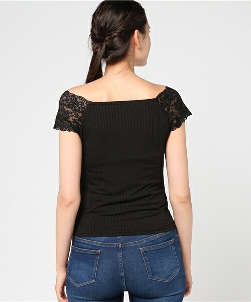 archives（アルシーヴ）の「変型タンクトップ（Tシャツ/カットソー・レディース・オフホワイト/シルバーグレー/ブラック/オレンジ・MEDIUM）」の7枚目の写真