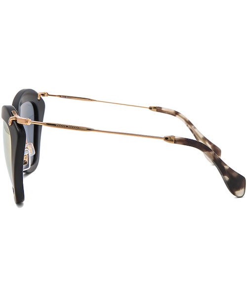 miu miu(ミュウミュウ)の「Miu Miu Cat Eye Sunglasses(サングラス・レディース・Black Sand・One Size)」の3枚目の写真