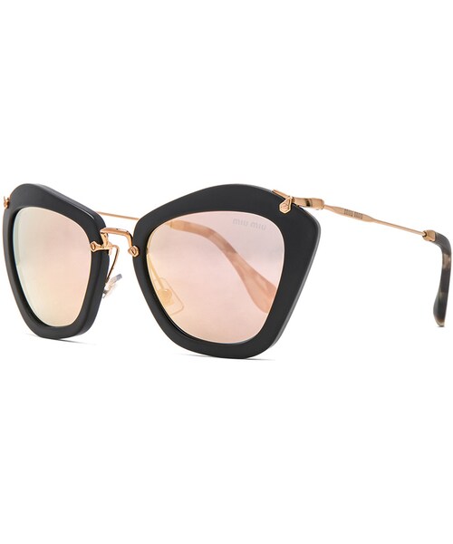miu miu(ミュウミュウ)の「Miu Miu Cat Eye Sunglasses(サングラス・レディース・Black Sand・One Size)」の2枚目の写真