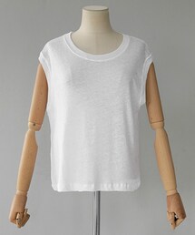 DHOLIC | オーバーサイズリネンスリーブレス(タンクトップ)