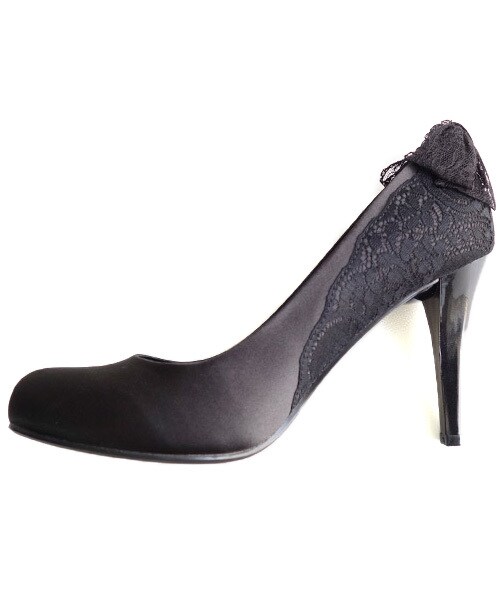 FayMay（フェイメイ）の「レースパンプス（パンプス・レディース・ベージュ//ブラック・23.0/23.5/24.0）」の2枚目の写真