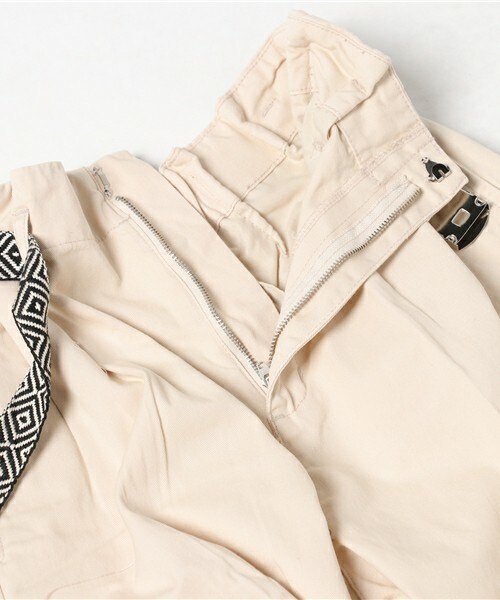 archives（アルシーヴ）の「ツイルタックワイドパンツ（その他パンツ・レディース・アイボリー/ベージュ/カーキ・MEDIUM）」の11枚目の写真