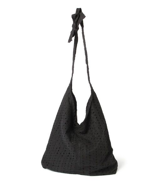 studio CLIP（スタディオクリップ）の「ワンハンドルレーストートバッグ（バッグ・ホワイト/ブラック）」の3枚目の写真