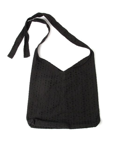 studio CLIP（スタディオクリップ）の「ワンハンドルレーストートバッグ（バッグ・ホワイト/ブラック）」の17枚目の写真