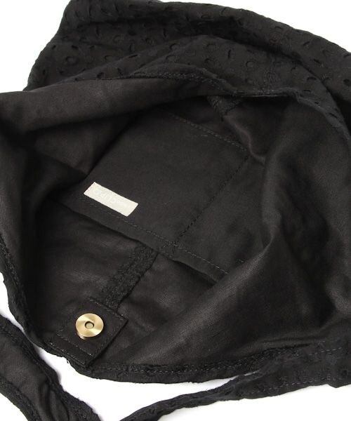 studio CLIP（スタディオクリップ）の「ワンハンドルレーストートバッグ（バッグ・ホワイト/ブラック）」の13枚目の写真