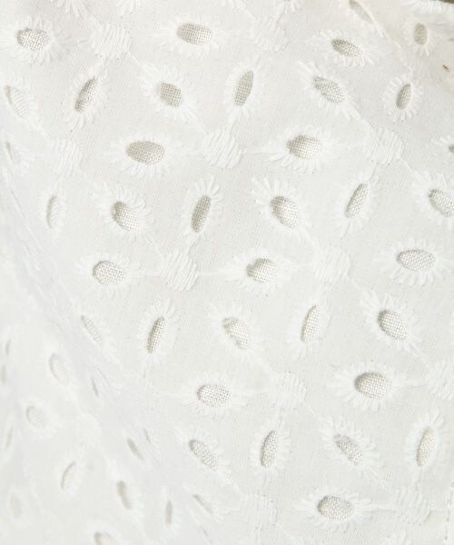 studio CLIP（スタディオクリップ）の「ワンハンドルレーストートバッグ（バッグ・ホワイト/ブラック）」の15枚目の写真