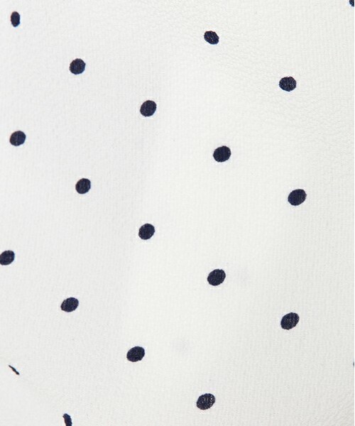 archives（アルシーヴ）の「ドット柄ワイドパンツ（その他パンツ・レディース・オフホワイト/ブラック・MEDIUM）」の10枚目の写真