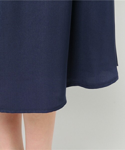 archives（アルシーヴ）の「ベルト付ギャザーイレヘムスカート（スカート・レディース・グレー/ネイビー/ピンク系その他・MEDIUM）」の9枚目の写真