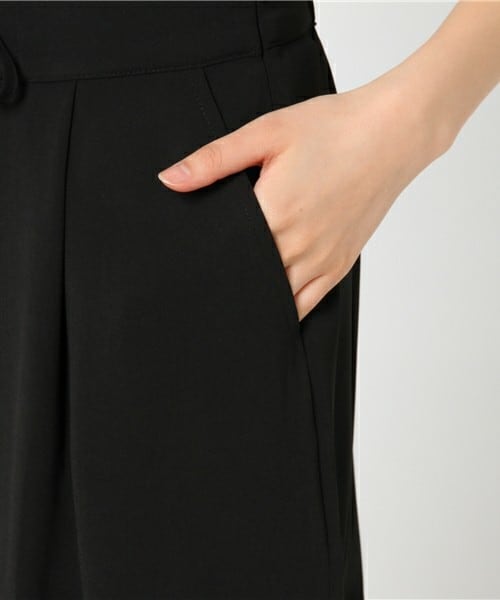 archives（アルシーヴ）の「レースアップフレアショートパンツ（その他パンツ・レディース・ブラック/グレー/レッド系その他・MEDIUM）」の9枚目の写真