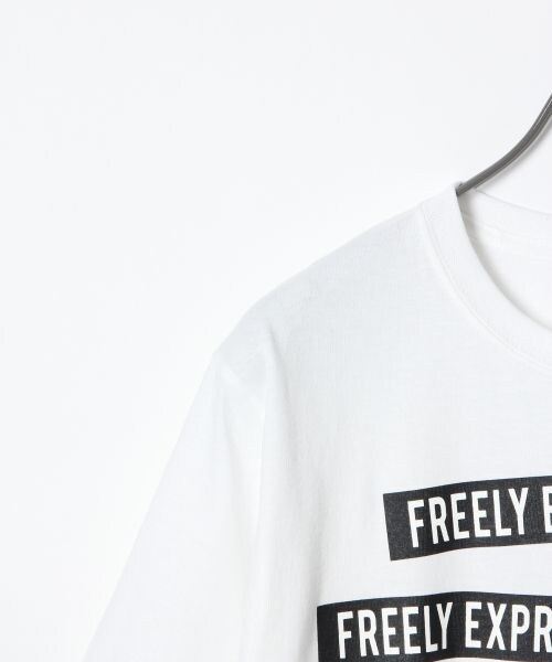 RAGEBLUE(レイジブルー)の「ロゴプリントTシャツ(トップス・ホワイト/ピンク/ライトブルー/パープル)」の7枚目の写真