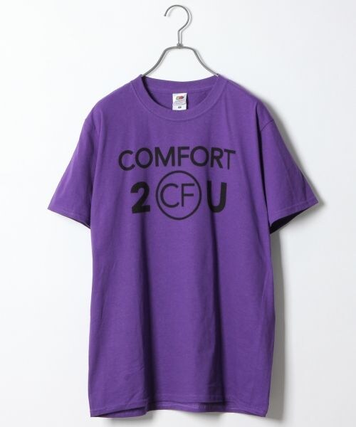 RAGEBLUE(レイジブルー)の「ロゴプリントTシャツ(トップス・ホワイト/ピンク/ライトブルー/パープル)」の4枚目の写真