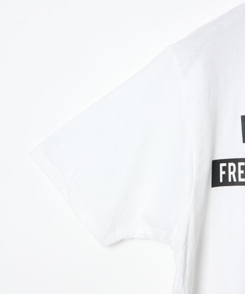 RAGEBLUE(レイジブルー)の「ロゴプリントTシャツ(トップス・ホワイト/ピンク/ライトブルー/パープル)」の8枚目の写真