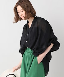 FRAMeWORK（フレームワーク）の「80コットンシフォン ギャザー