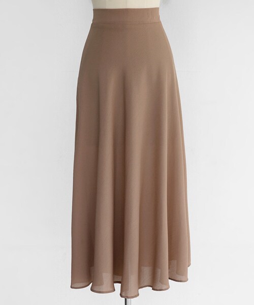 DHOLIC（ディーホリック）の「バックゴムフレアロングスカート（スカート・レディース・FREE）」の3枚目の写真