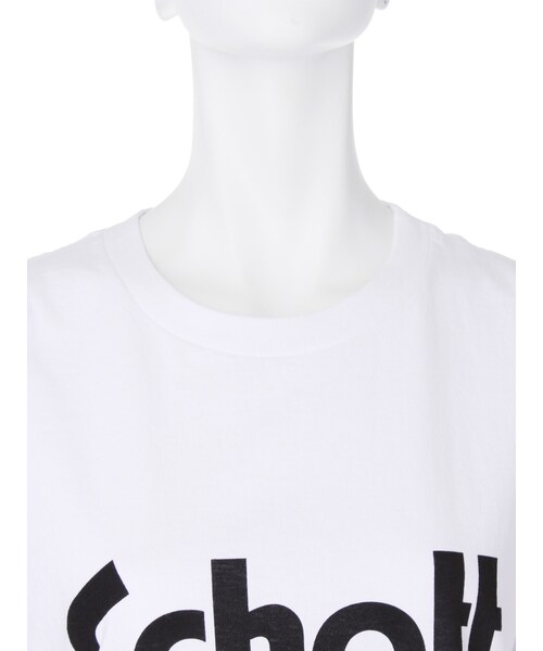 Ungrid(アングリッド)の「Schott別注カットオフタンク(トップス・レディース・ホワイト/ブラック)」の7枚目の写真