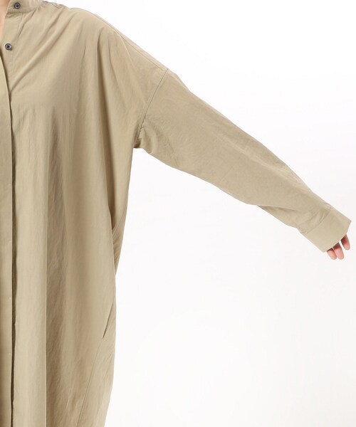 AP STUDIO(エーピーストゥディオ)の「《予約》Over Shirt ワンピース◆(ワンピース/ドレス・ベージュ/フリー/-)」の8枚目の写真
