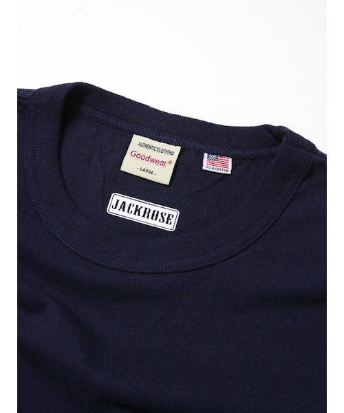 JACKROSE（ジャックローズ）の「Goodwear ポケットロゴTEE（トップス・メンズ・ブラック/ホワイト/オレンジ/ブルー・M/L）」の16枚目の写真