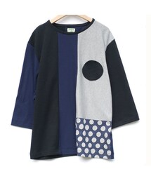 NIRAME.CO | ころころT～ネイビー×ブラック～(Tシャツ/カットソー)