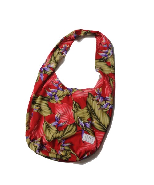 VIRGOwearworks（ヴァルゴウェアワークス）の「LANTANA ALOHA BAG アロハ柄バッグ（バッグ・メンズ・BLACK/WHITE/RED）」の10枚目の写真
