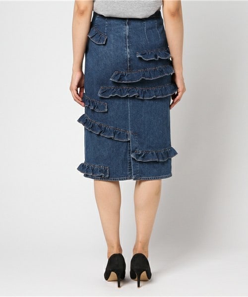 leur logette（ルルロジェッタ）の「leur logette デニムフリル 