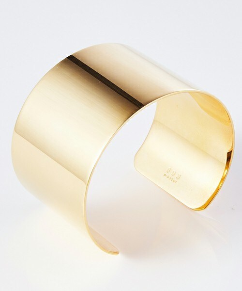 603(ロクマルサン)の「603 ワイドバングル(バングル/リストバンド・レディース・シルバー/ゴールド・FREE)」の6枚目の写真