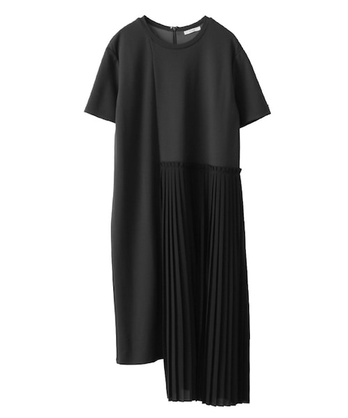 CLANE（クラネ）の「プリーツレイヤーカットワンピース（）」 - WEAR