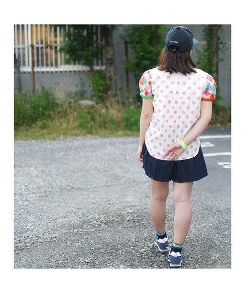 NIRAME.CO（ニラメッコ）の「風鈴しゃつ（シャツ/ブラウス・レディース・その他）」の4枚目の写真