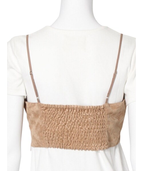 Ungrid(アングリッド)の「フェイクスウェードビスチェ(トップス・レディース・ピンク/グリーン/ベージュ・F)」の11枚目の写真