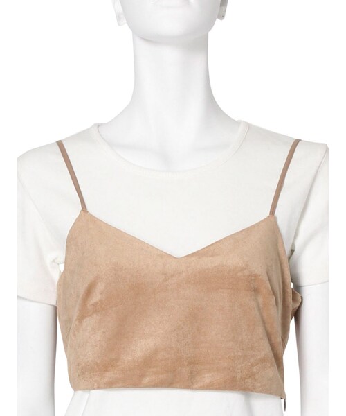 Ungrid(アングリッド)の「フェイクスウェードビスチェ(トップス・レディース・ピンク/グリーン/ベージュ・F)」の10枚目の写真