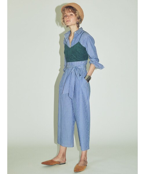 Ungrid(アングリッド)の「フェイクスウェードビスチェ(トップス・レディース・ピンク/グリーン/ベージュ・F)」の6枚目の写真