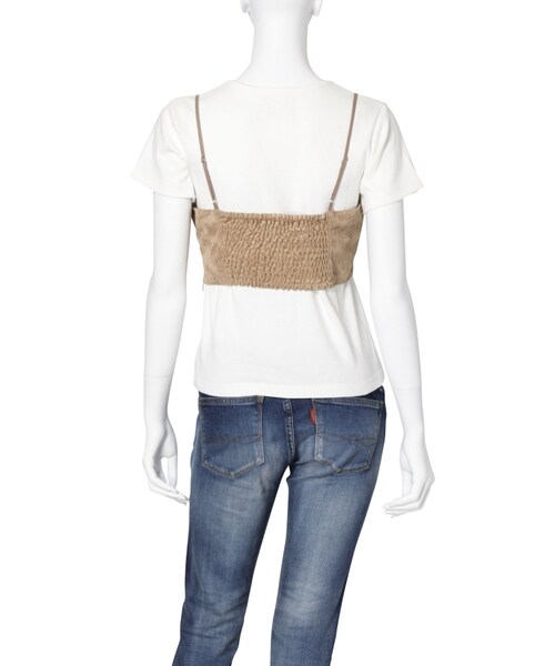 Ungrid(アングリッド)の「フェイクスウェードビスチェ(トップス・レディース・ピンク/グリーン/ベージュ・F)」の9枚目の写真