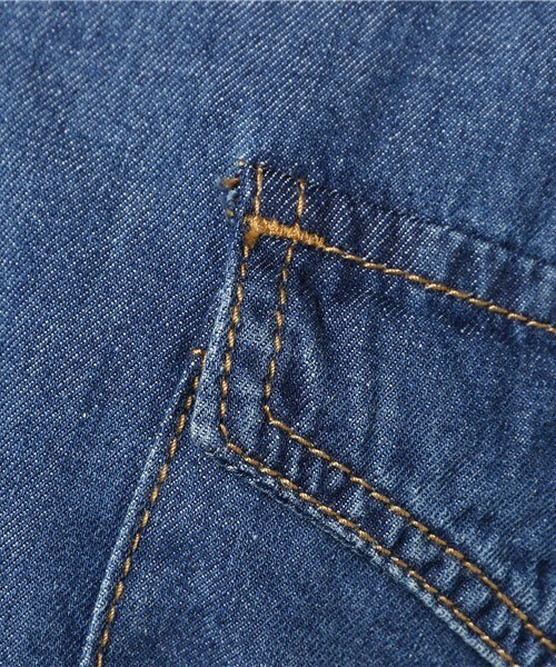 archives（アルシーヴ）の「BIGデニムシャツ（シャツ/ブラウス・レディース・グレー/ブルー/ロイヤルブルー・MEDIUM）」の11枚目の写真