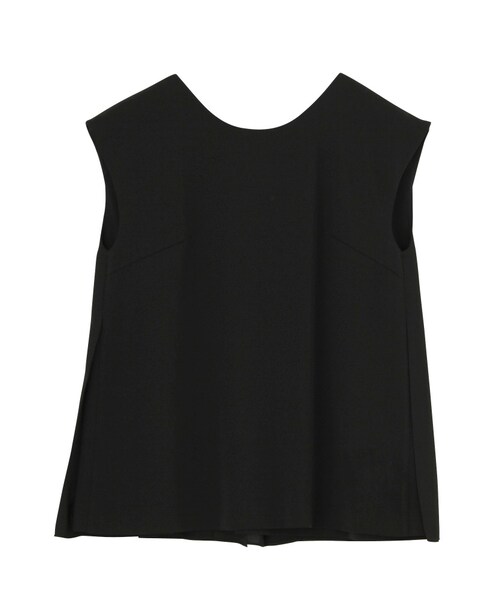 LAGUNAMOON（ラグナムーン）の「バックプリーツレイヤードTOPS（トップス・レディース・ホワイト/ブラック/ミントグリーン・F）」の2枚目の写真