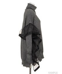 【完売】ラメフリルプルオーバーニット/lilLilly lilLilly（リルリリー）の「ラメフリルプルオーバーニット（）」 - WEAR