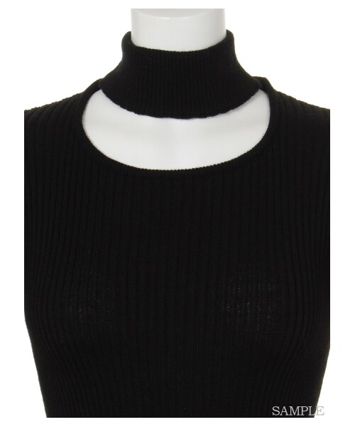 lilLilly（リルリリー）の「フリルチョーカーネックニット（）」 - WEAR