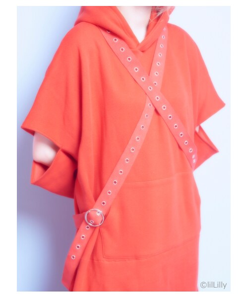 lilLilly（リルリリー）の「[LILICIOUS]アイレットハーネス（ファッション雑貨・レディース・WHITE/PINK/RED/BLACK・FREE）」の13枚目の写真