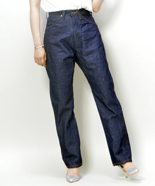 archives（アルシーヴ）の「【Wrangler】LOOSE TAPERED（デニムパンツ・レディース・ダークブルー・SMALL/MEDIUM）」の2枚目の写真