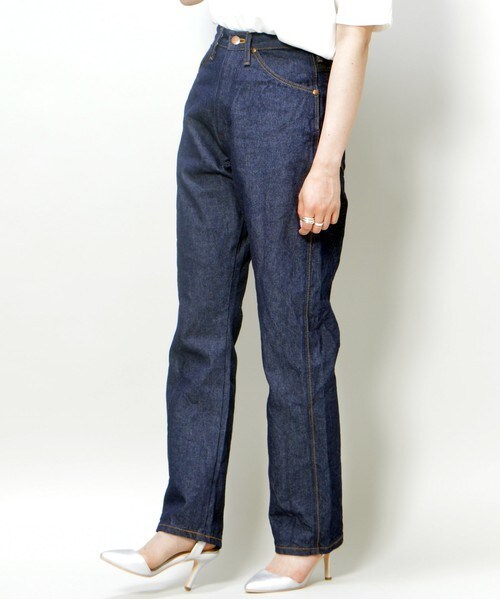archives（アルシーヴ）の「【Wrangler】LOOSE TAPERED（デニムパンツ・レディース・ダークブルー・SMALL/MEDIUM）」の3枚目の写真