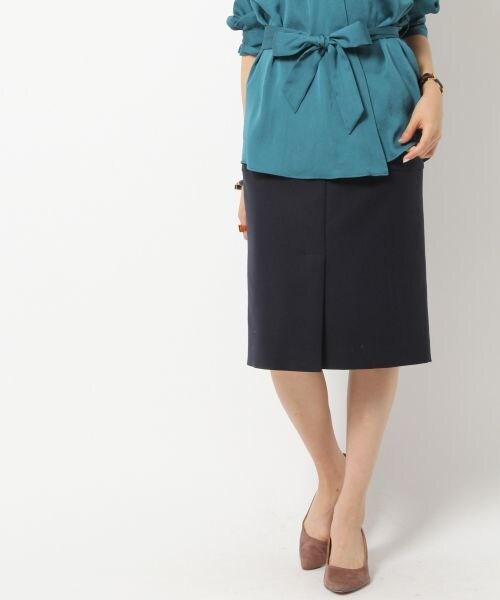 BABYLONE（バビロン）の「マエベンツタイト スカート（スカート・キャメル/グリーン/ネイビー）」の3枚目の写真