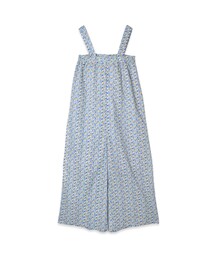 flower | slow wide rompers～ｽﾛｳﾜｲﾄﾞﾛﾝﾊﾟｰｽ(つなぎ/オールインワン)