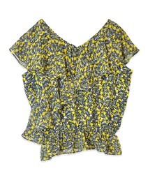 flower | summery flower blouse～ｻﾏﾘｰﾌﾗﾜｰﾌﾞﾗｳｽ(シャツ/ブラウス)