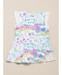 HAKKA KIDS | フラワーガーデンプリント チュニック(トップス)