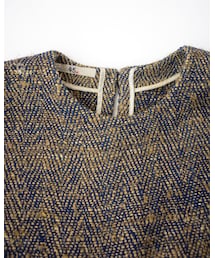 未使用品 45R　ワンピース インドシルクのドレス　ワンピース45rpm 未使用品 45R ワンピース インドシルクのドレス ワンピース45rpm