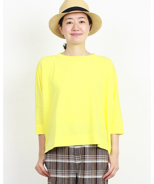 45R Tシャツ　イエロー 45R（フォーティファイブアール）の「45星BIG Tシャツ（）」 - WEAR