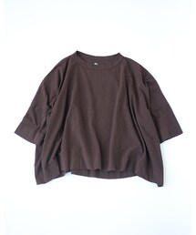 M*！様 45R ビッグTシャツ　ライトブルー グラフィックビッグシルエットロンT ウィメンズ(M パープル