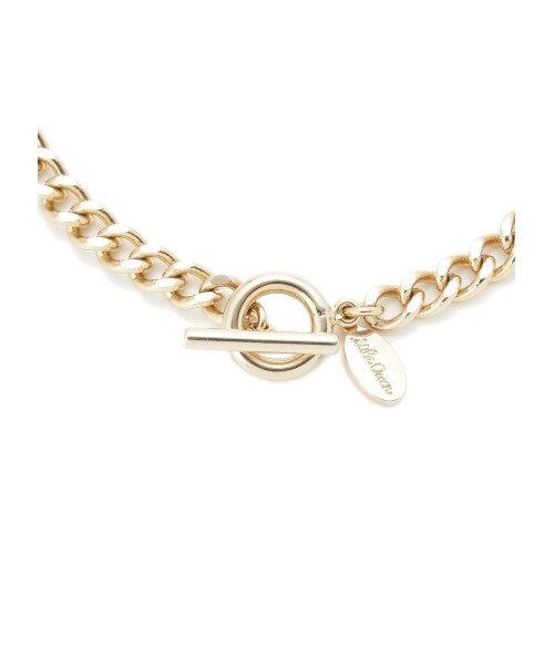 Mila Owen（ミラオーウェン）の「Tバーチェーンネックレス（ネックレス・レディース・GLD/SLV・F）」の3枚目の写真