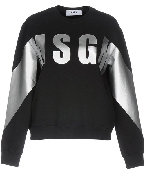 MSGM(エムエスジーエム)の「MSGM Sweatshirts(スウェット・レディース・Black・M)」の1枚目の写真