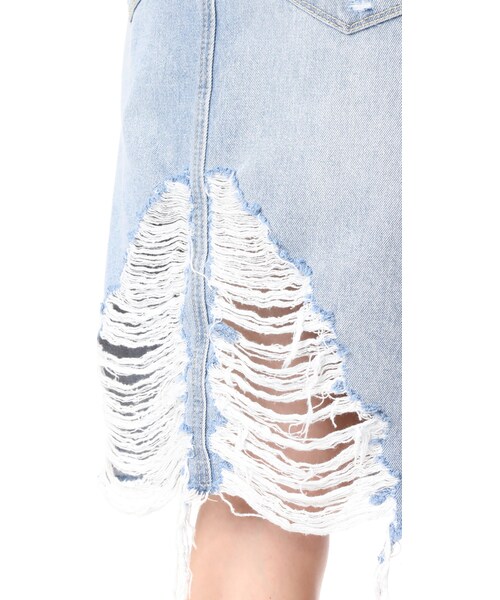 BLANK　（ブランク）の「Blank Denim Big Reveal Skirt（スカート・レディース・Blue・24/25/26/27/28/29）」の5枚目の写真